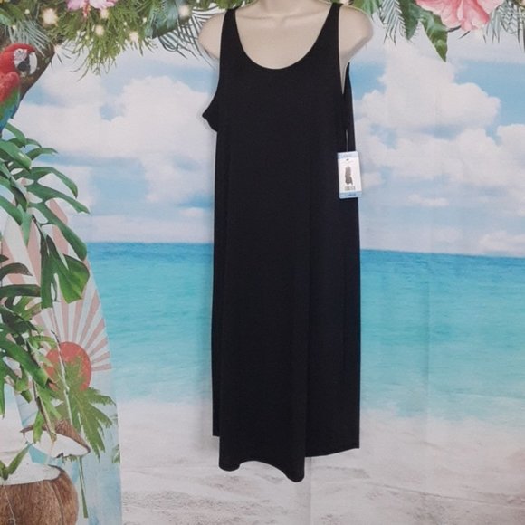 Women's Sleeveless Scoop Neck Lounge Dress Size Large NWT - Picture 4 of 12